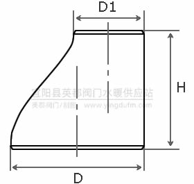 偏心大小頭型號尺寸